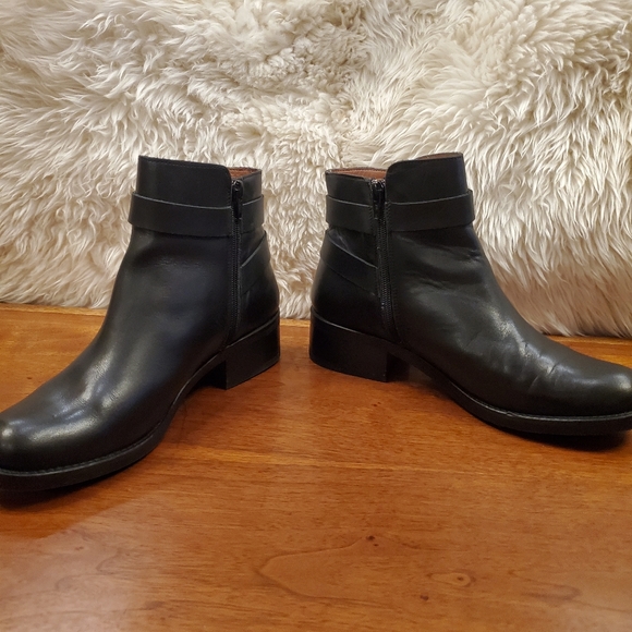Tara M. Karinda Belted Ankle Moto Boots - Picture 9 of 9